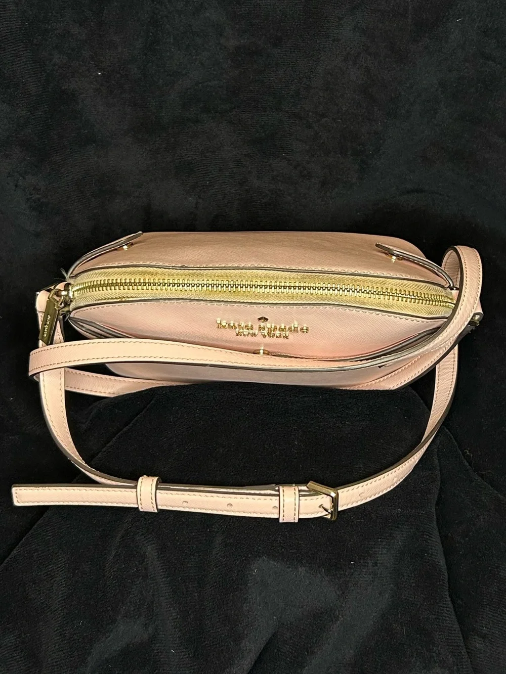 kate spade New York Pale Pink Saffiano Crossbody Bag